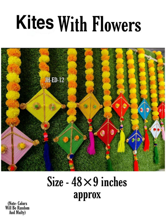 "Floral Symphony: Embrace Radiance with our Kits of Flowers (Set of 10) - 48×9 Inches Each"